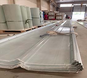 金属锁边采光板